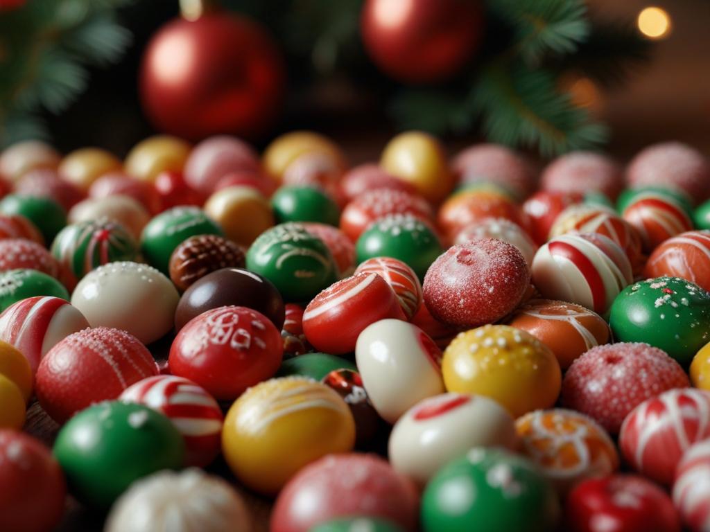 Christmas candy photo